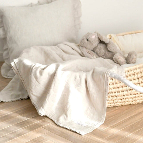 blanco ベビーブランケット おくるみ 120×120cm swaddle blanket 無地 赤ちゃん ブランコ